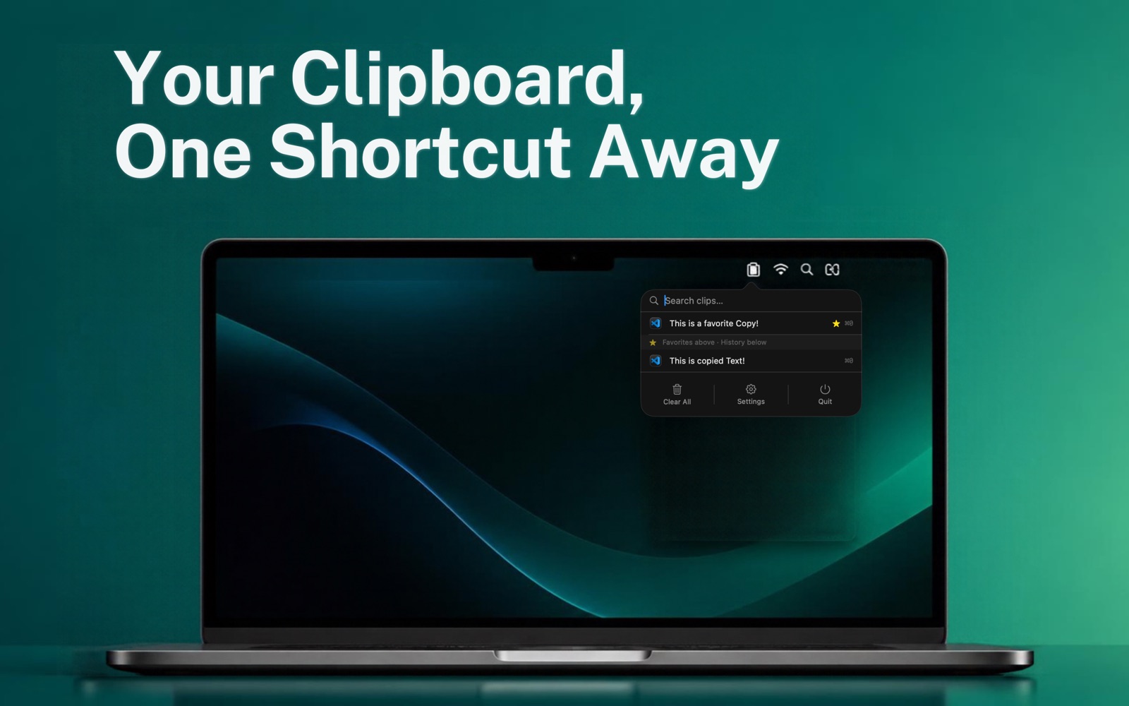 ClipDock screenshot 1