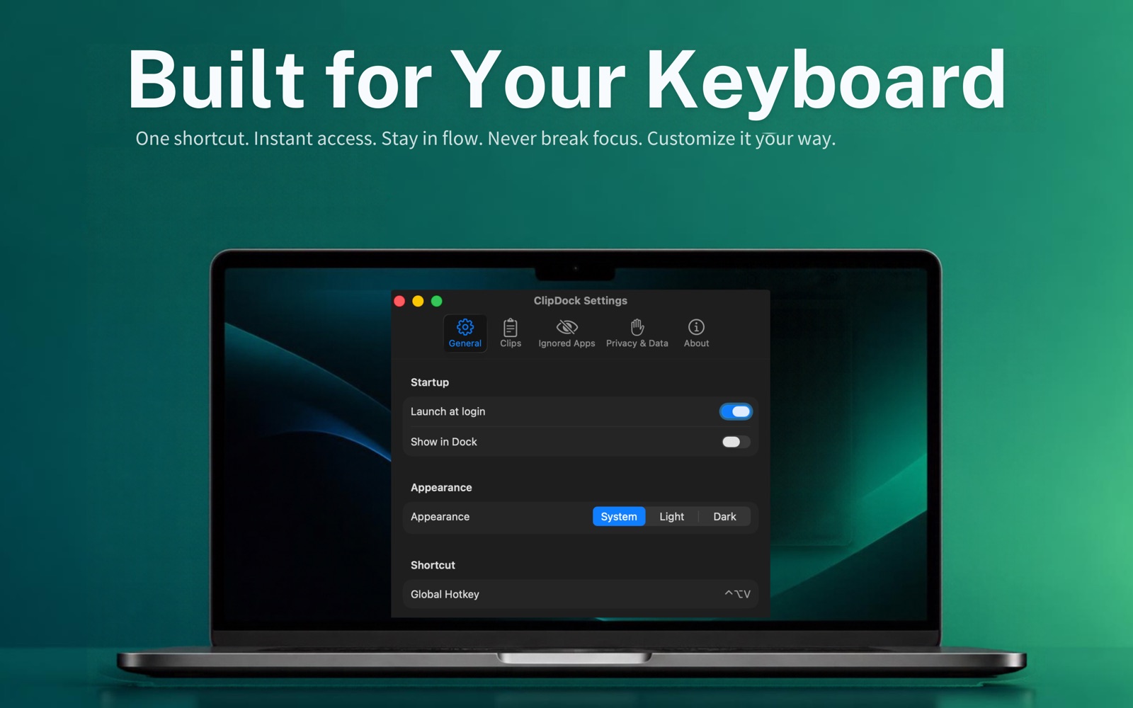 ClipDock screenshot 2