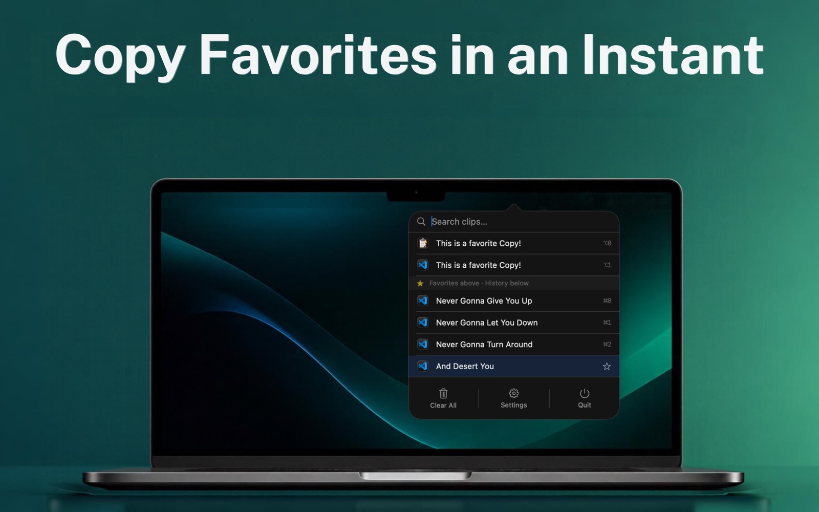 ClipDock screenshot 3